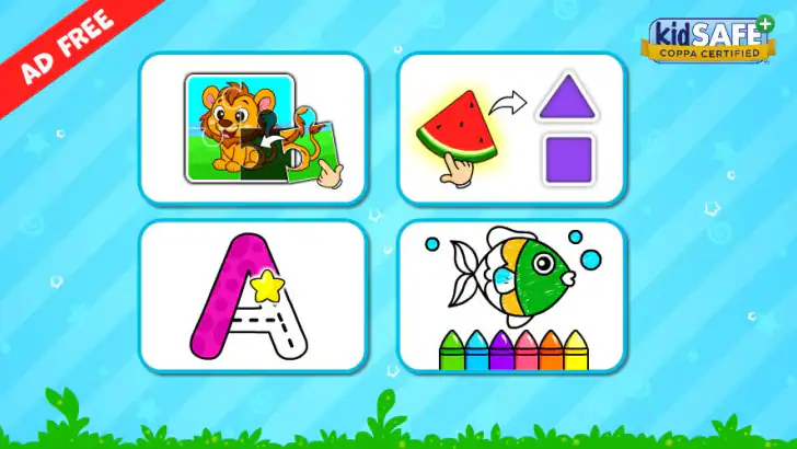 KidloLand Kids & Toddler Games feature graphic
