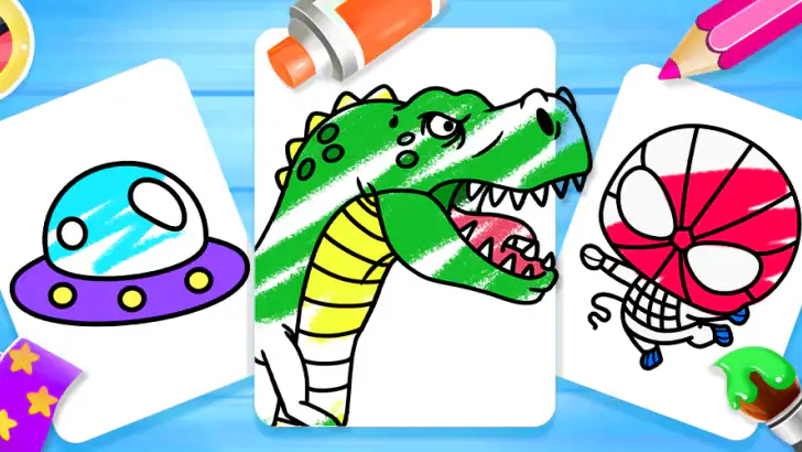Kids Coloring Pages For Boys feature graphic