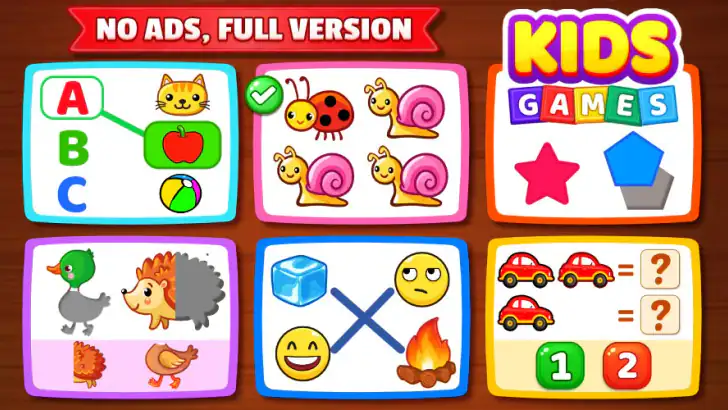 Kids Games: For Toddlers 3-5 feature graphic
