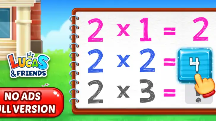 Kids Multiplication Math Games feature graphic