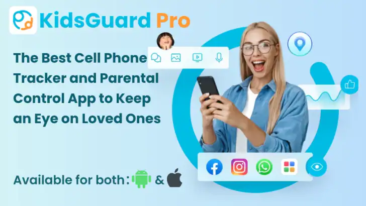 KidsGuard Pro-Phone Monitoring feature graphic
