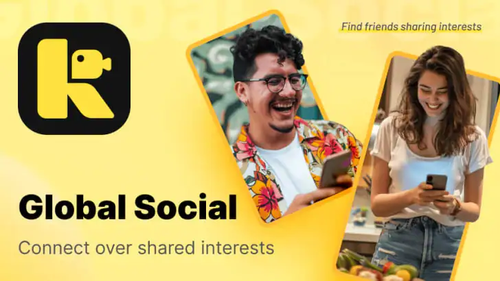 Kiko - Friends & Video Chat feature graphic