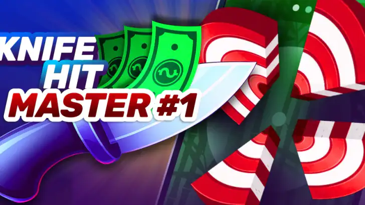 Knife Hit Master: Arcade Game feature graphic