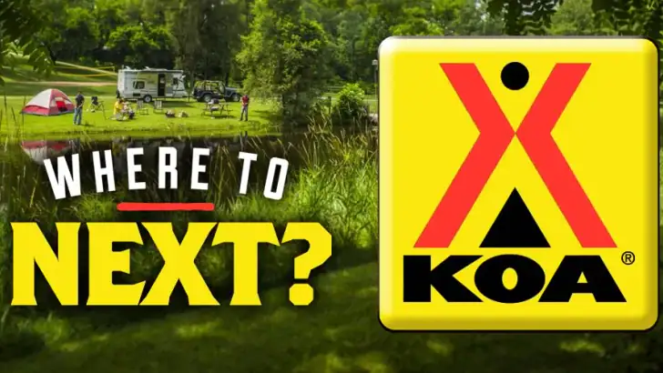 KOA Camping | RV, Cabin & Tent feature graphic