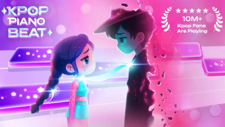 Kpop Piano Beats - Music Game feature graphic
