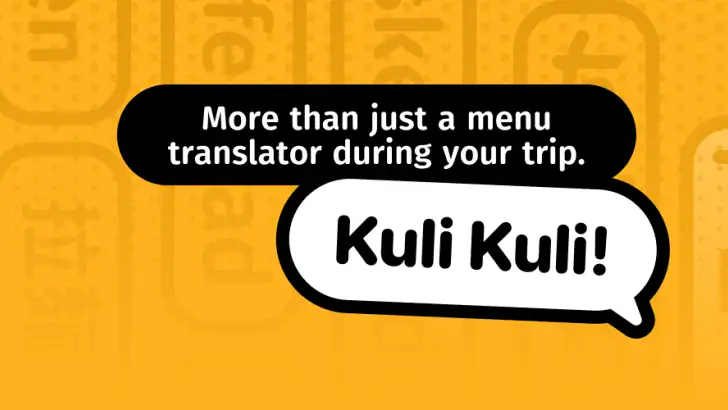 Kuli Kuli - Travel Translator feature graphic