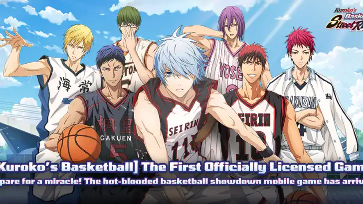Kuroko's Basketball SR feature graphic