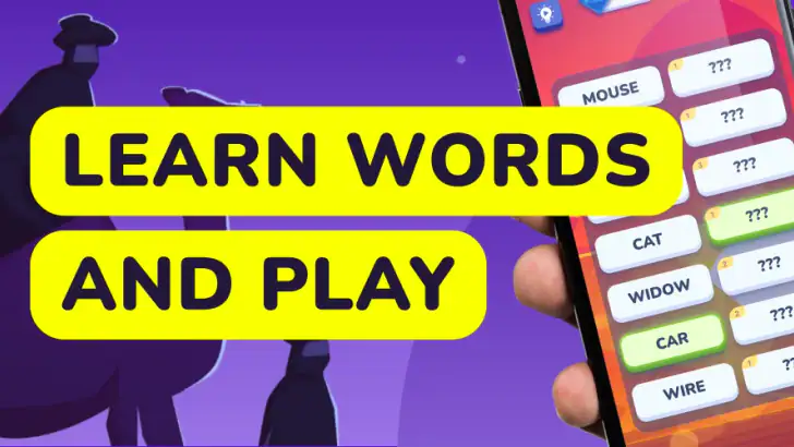 Learn words and play with Momo feature graphic