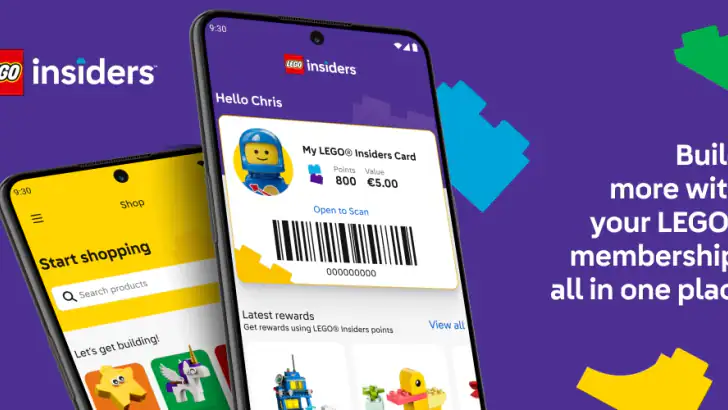 LEGO® Insiders: Shop & Rewards feature graphic