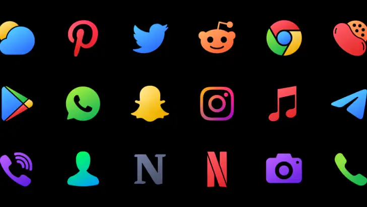 Lena Icon Pack Shapeless Icons feature graphic