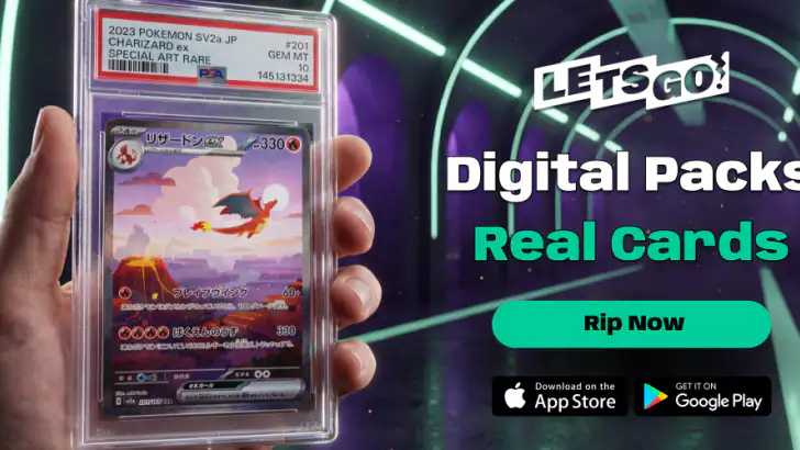 LETSGO: Rip Packs, Real Cards feature graphic