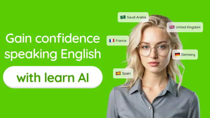 Lingua: Speak & Learn English feature graphic
