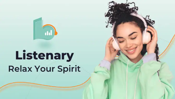 Listenary-Enjoy AudioBooks feature graphic