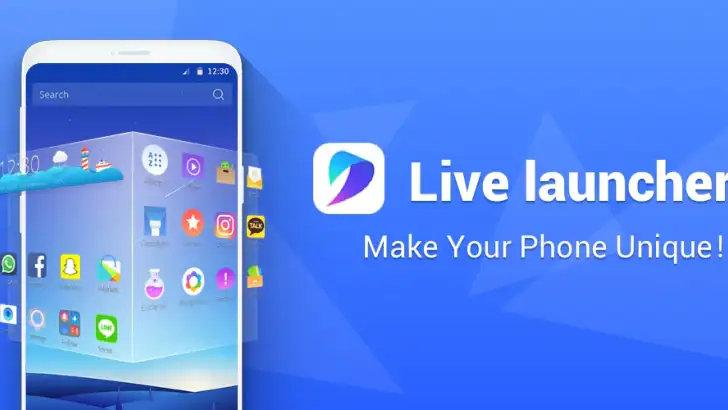 Live Launcher feature graphic