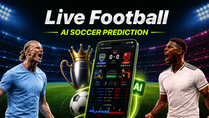 Live Score AI Football feature graphic