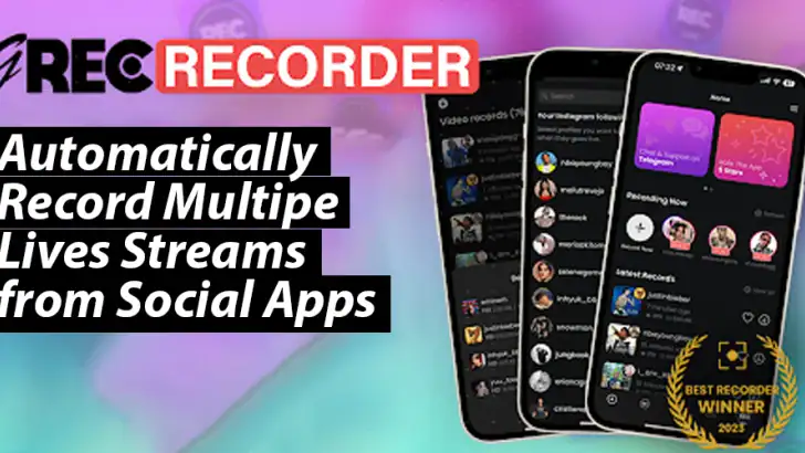 Live Video Recorder - GREC feature graphic