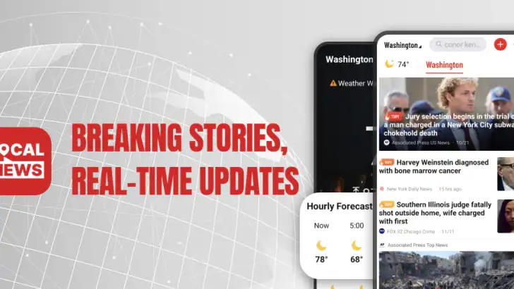 Local News: Breaking & Latest feature graphic