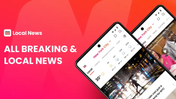 Local News: Headlines & Alerts feature graphic