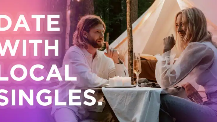Local Single: Chat & Friends feature graphic