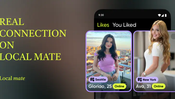 LocalMate: Local Dating & Chat feature graphic