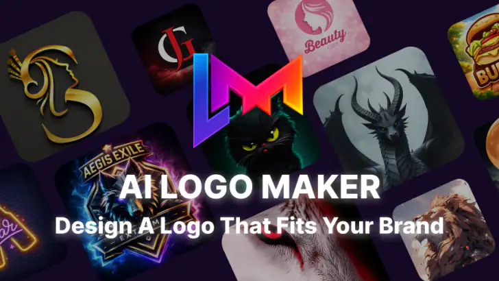 Logo Maker, AI Logo Generator feature graphic