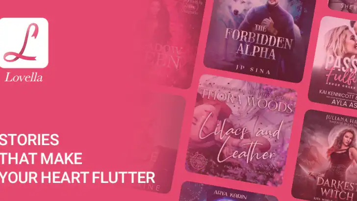 Lovella: Novels & Audiobooks feature graphic