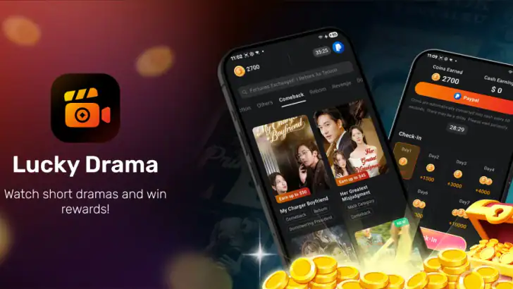 Lucky Drama - Shorts & Rewards feature graphic