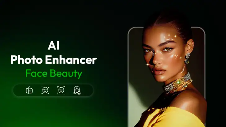 Lumor AI Video & Beauty App feature graphic