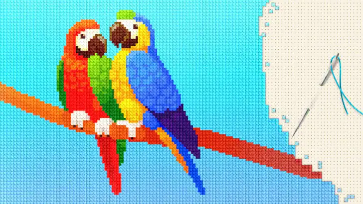 Magic Cross Stitch: Pixel Art feature graphic