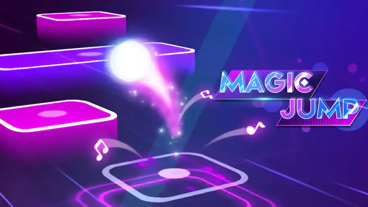 Magic Hop : Jump with Beats feature graphic