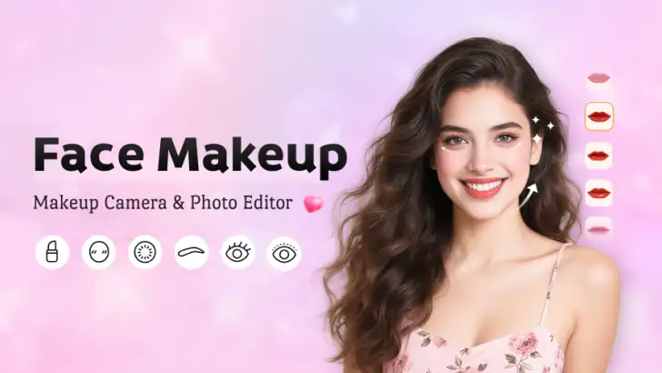 Makeup Camera & Selfie Editor feature graphic