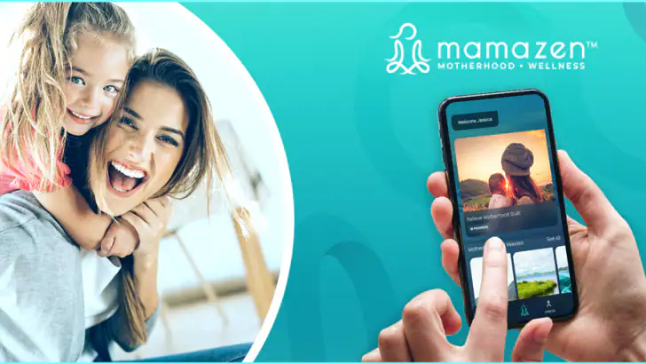 MamaZen: Mindful Parenting App feature graphic