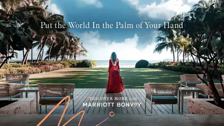 Marriott Bonvoy: Book Hotels feature graphic