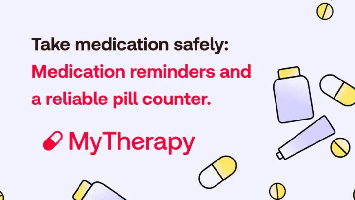 Meds & Pill Reminder MyTherapy feature graphic