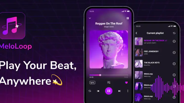 MeloLoop-Music Player&Offline feature graphic
