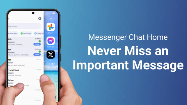 Messenger Chat Home feature graphic