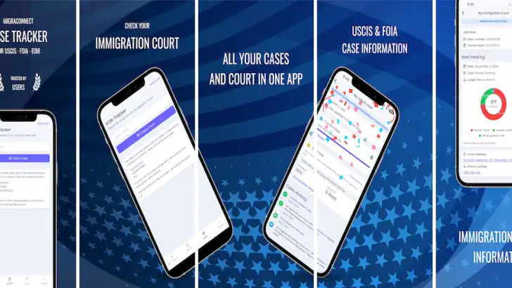 MigraConnect Case Tracker feature graphic