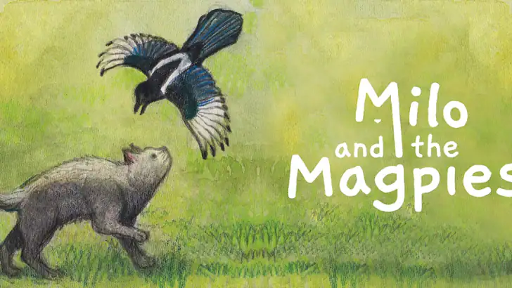 Milo and the Magpies feature graphic