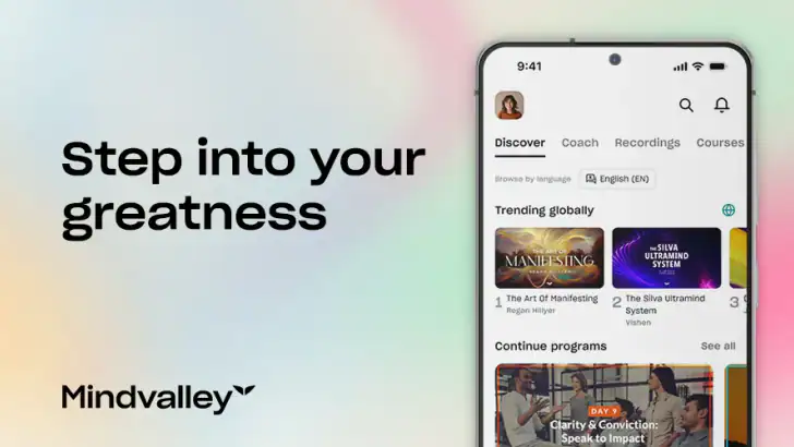 Mindvalley: Self Improvement feature graphic