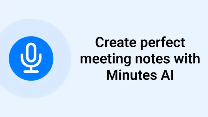 Minutes: AI Meeting Note Taker feature graphic