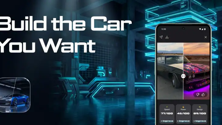 ModsTune – AI Car Designer feature graphic
