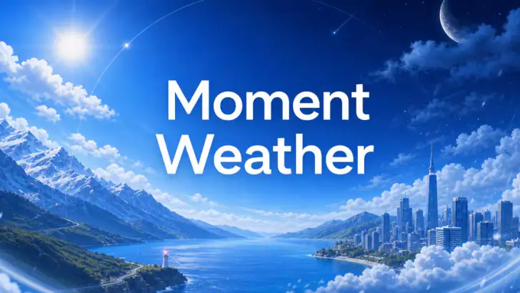 Moment Weather feature graphic