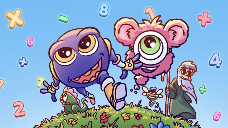 Monster Math: Games For Kids feature graphic
