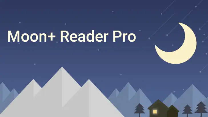 Moon+ Reader Pro feature graphic