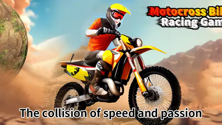 Motocross Bike Racing Game feature graphic