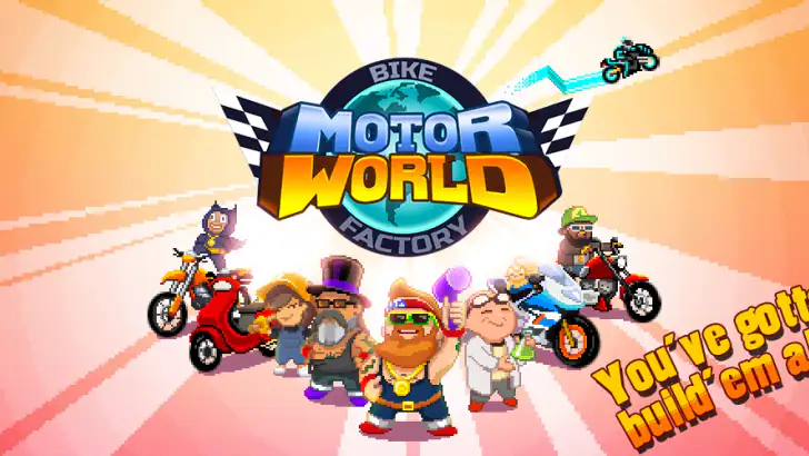 Motor World: Bike Factory feature graphic