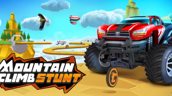 Mountain Climb: Stunt Car Game feature graphic
