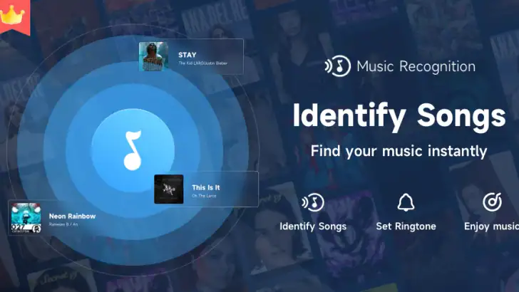 Music Recognition - Find Songs feature graphic