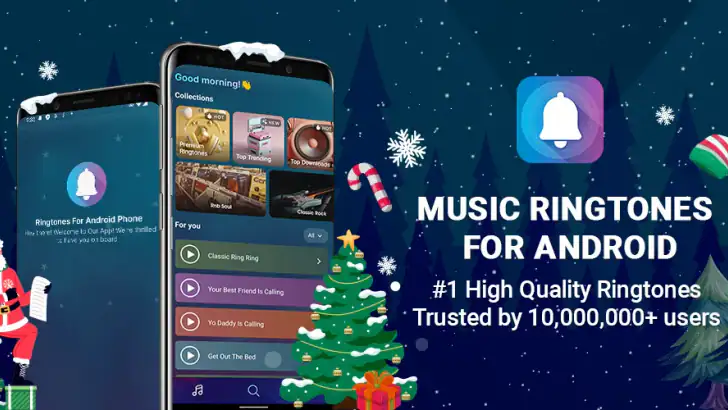 Music ringtones for android feature graphic