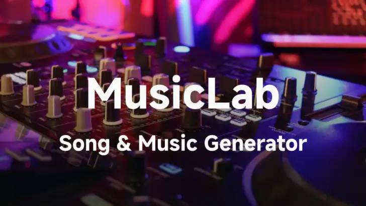 MusicLab:AI Song & Music Video feature graphic